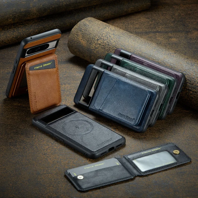 Fashion Magnetic Wallet Case 2 in 1 Phone Case For Google Pixel 8 Pro 8A 7A 7Pro Mobile Phone Protective Cover
Fashion Magnetic Wallet Case 2 in 1 Phone Case For Google Pixel 8 Pro 8A 7A 7Pro Mobile Phone Protective Cover