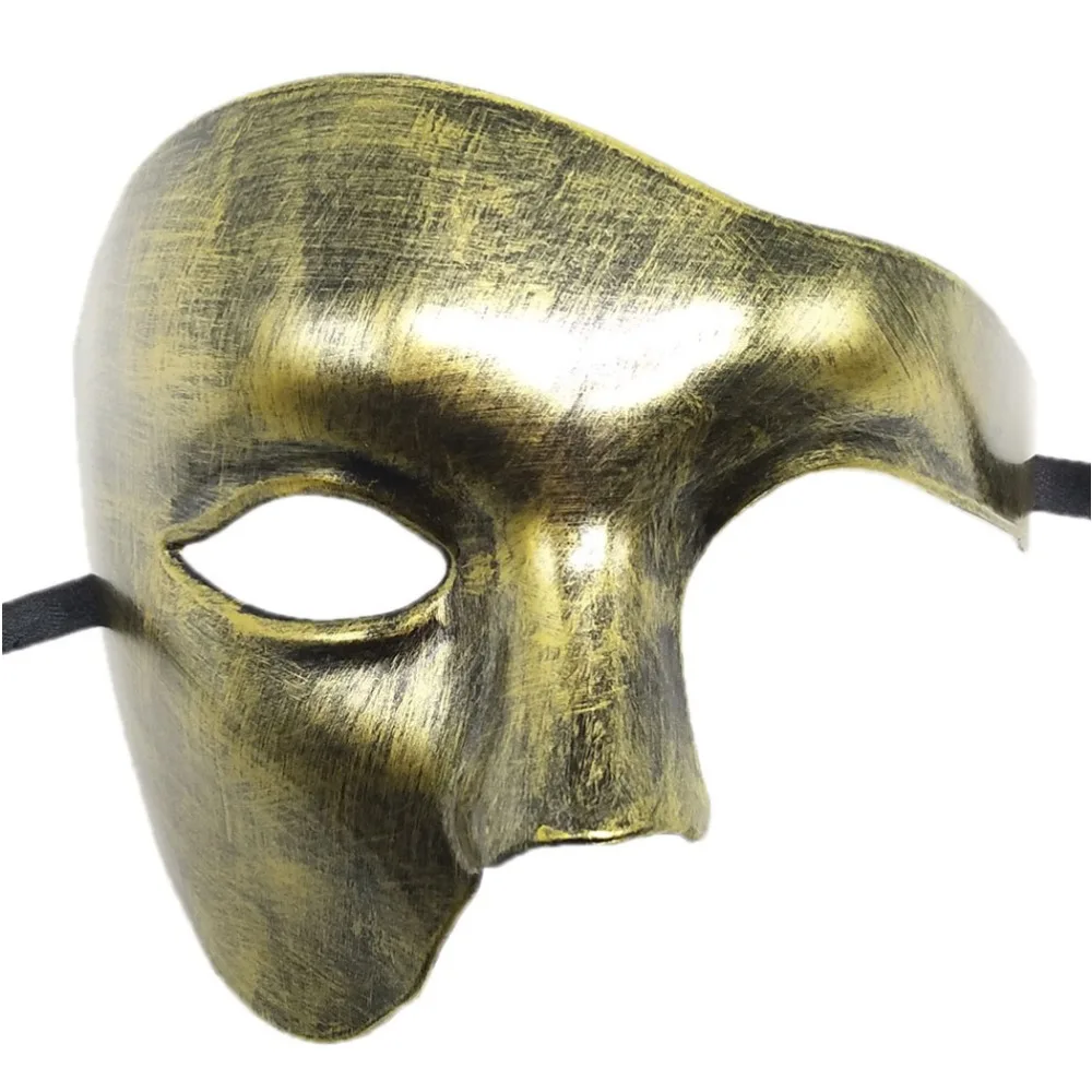 1PC Halloween Carnival One-eyed Half-face Phantom Mask Antique Opera Phantom Dance Party Cosplay Mask
1PC Halloween Carnival One-eyed Half-face Phantom Mask Antique Opera Phantom Dance Party Cosplay Mask