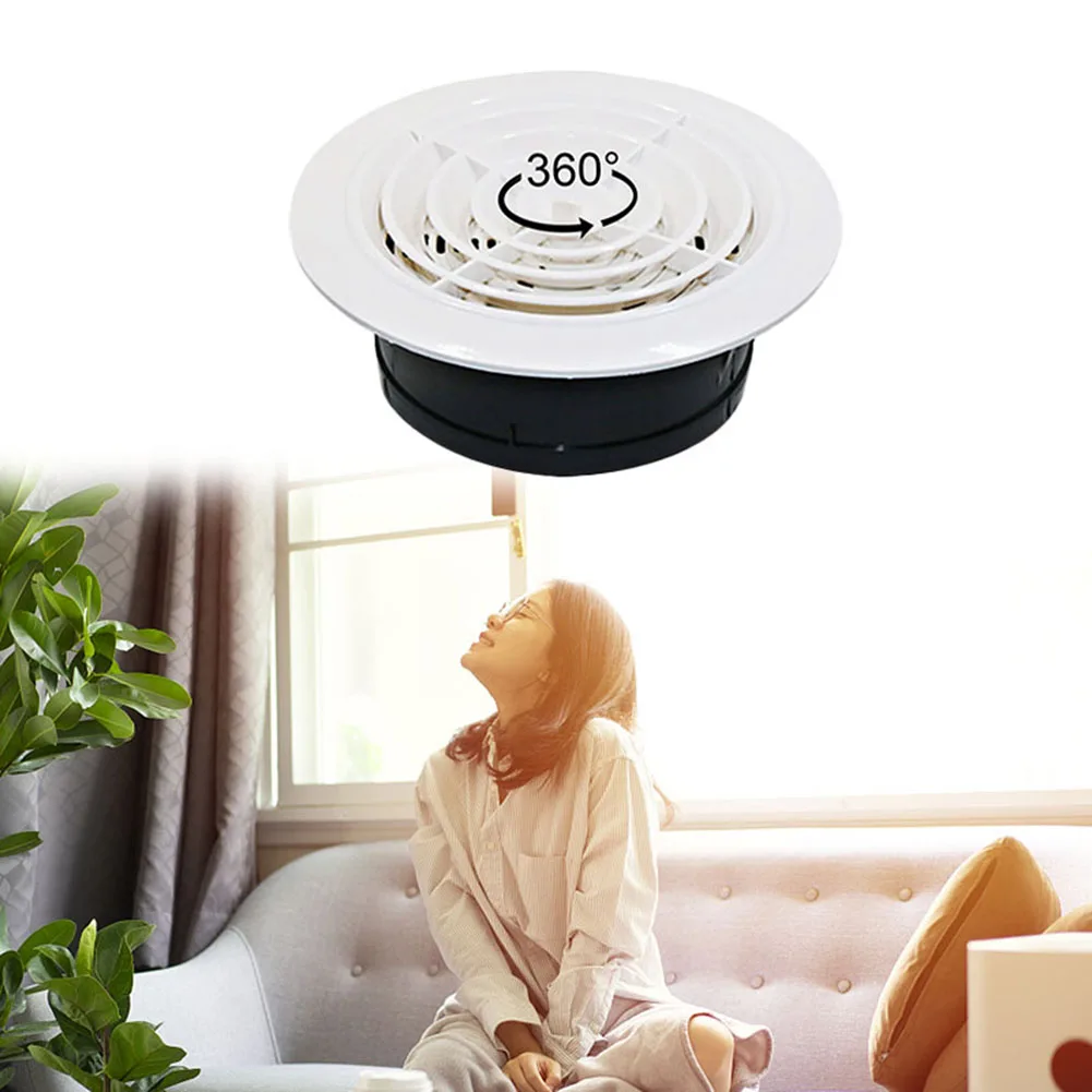 Round Air Vent Louver Grille Cover Outlet Adjustable Exhaust Vent Ventilation For Bathroom Kitchen Office Ventilation
Round Air Vent Louver Grille Cover Outlet Adjustable Exhaust Vent Ventilation For Bathroom Kitchen Office Ventilation
