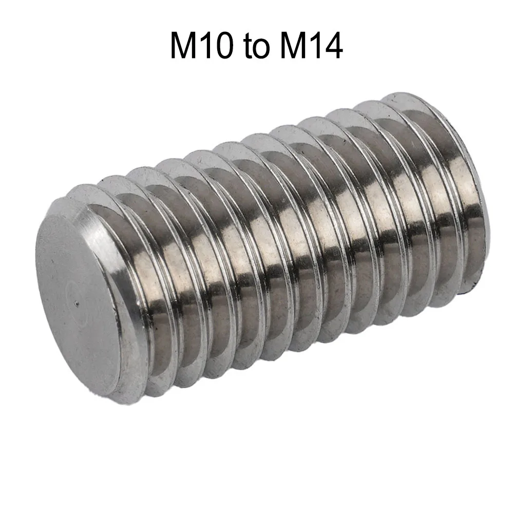 Converter M10 To M14 For Angle Grinder Polisher Thread Drill Bit Silver Interface Adaptor 1.5mm To 2.0mm High Quality Power Tool
Converter M10 To M14 For Angle Grinder Polisher Thread Drill Bit Silver Interface Adaptor 1.5mm To 2.0mm High Quality Power Tool