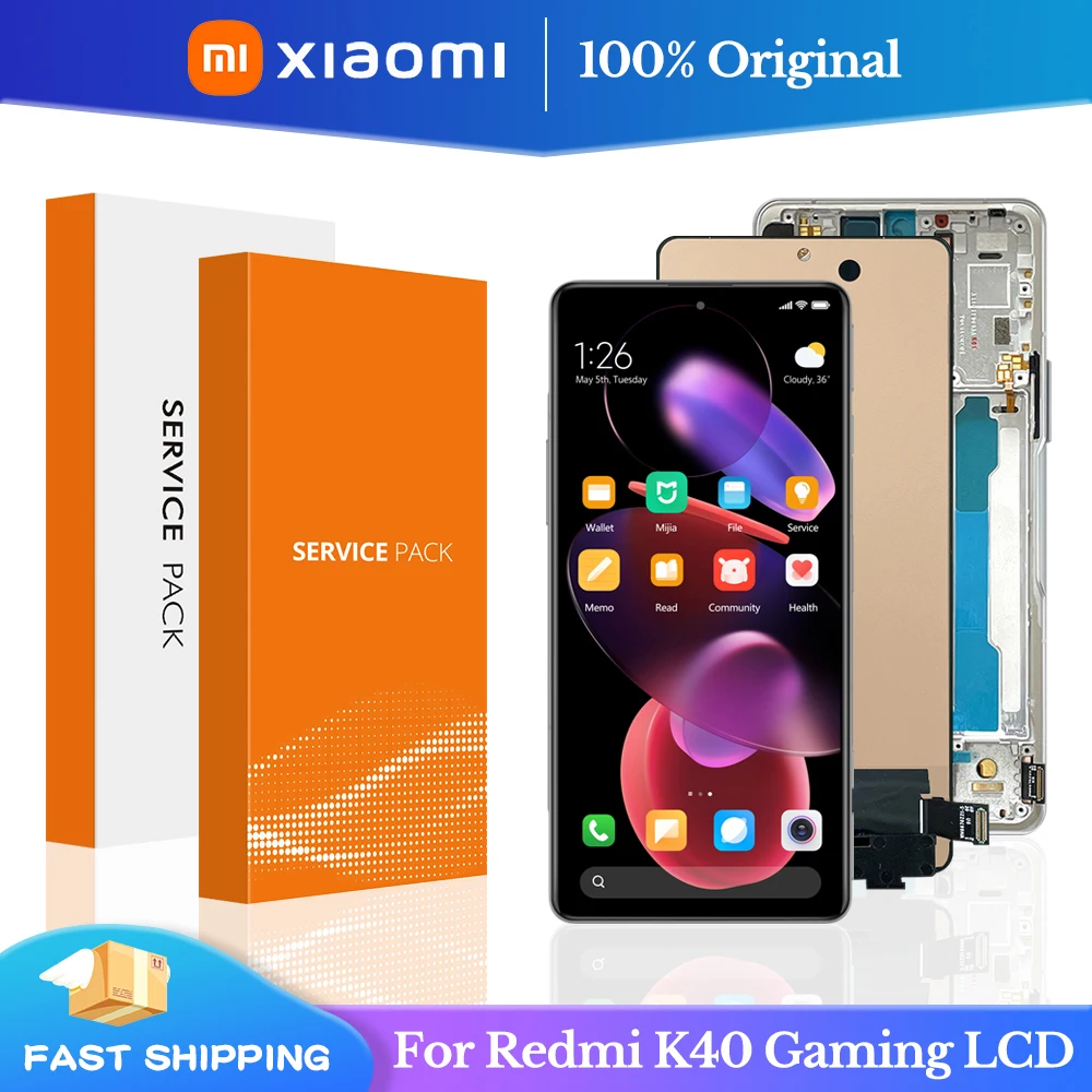 6.67" Original For Xiaomi Redmi K40 Gaming LCD Display touch panel screen digitizer Assembly For redmi k40 Game Edition Display
6.67" Original For Xiaomi Redmi K40 Gaming LCD Display touch panel screen digitizer Assembly For redmi k40 Game Edition Display