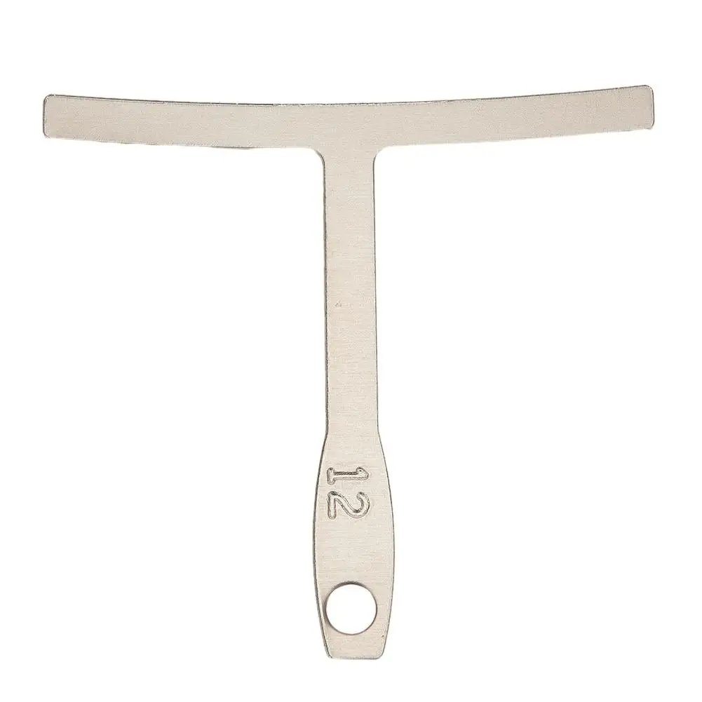 3.5 X 2.0 In/8.9 X 5.1 Cm Guitar String Height Ruler Guitar T-shaped Rulers Stainless Steel Hot Sale White Brand New
3.5 X 2.0 In/8.9 X 5.1 Cm Guitar String Height Ruler Guitar T-shaped Rulers Stainless Steel Hot Sale White Brand New