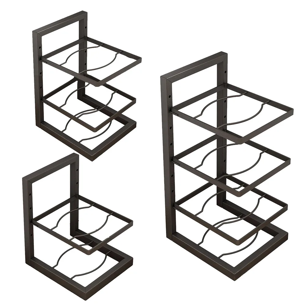 Pot Rack Kitchen Storage Rack Household Multi-layer Pot Storage Rack Cabinet Layered Pot Rack Pan Holder For Storage Pan Plate
Pot Rack Kitchen Storage Rack Household Multi-layer Pot Storage Rack Cabinet Layered Pot Rack Pan Holder For Storage Pan Plate
