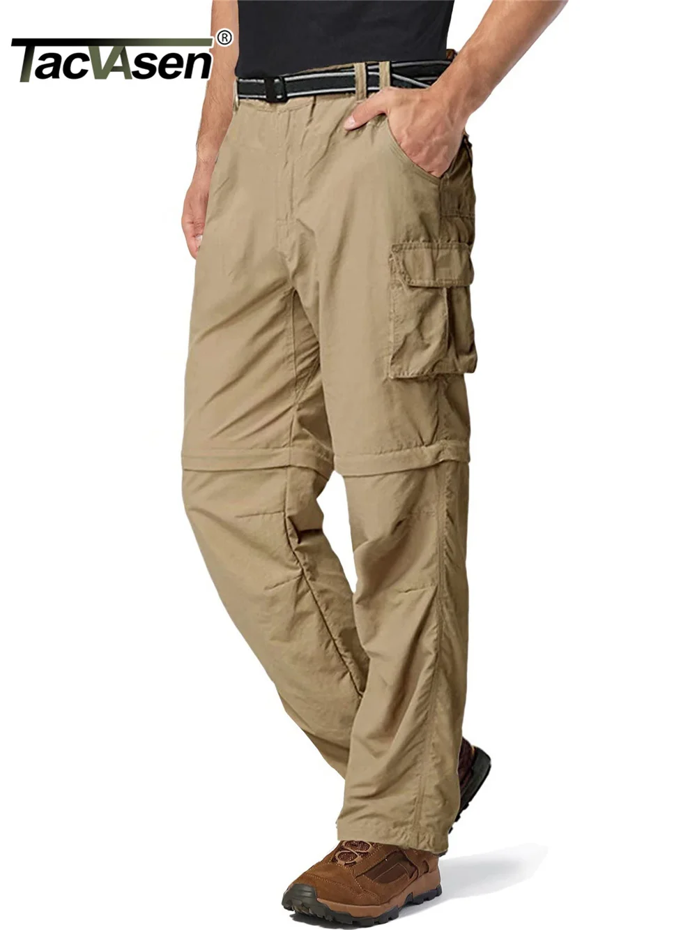 Zip Off Hiking Pants Convertible Shorts Mens Cargo Work Pants Lightweight Breathable Trousers Workwear Outdoor Bottoms
Zip Off Hiking Pants Convertible Shorts Mens Cargo Work Pants Lightweight Breathable Trousers Workwear Outdoor Bottoms