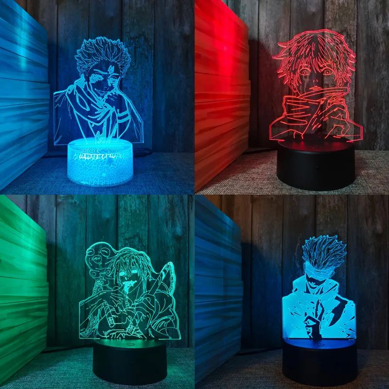 3d Led Lamp Anime Jujutsu Kaisen Light Satoru Gojo Holiday Gift Manga Kids Bedroom Decoration Table Lamp Satoru Gojo ANMIT
3d Led Lamp Anime Jujutsu Kaisen Light Satoru Gojo Holiday Gift Manga Kids Bedroom Decoration Table Lamp Satoru Gojo ANMIT