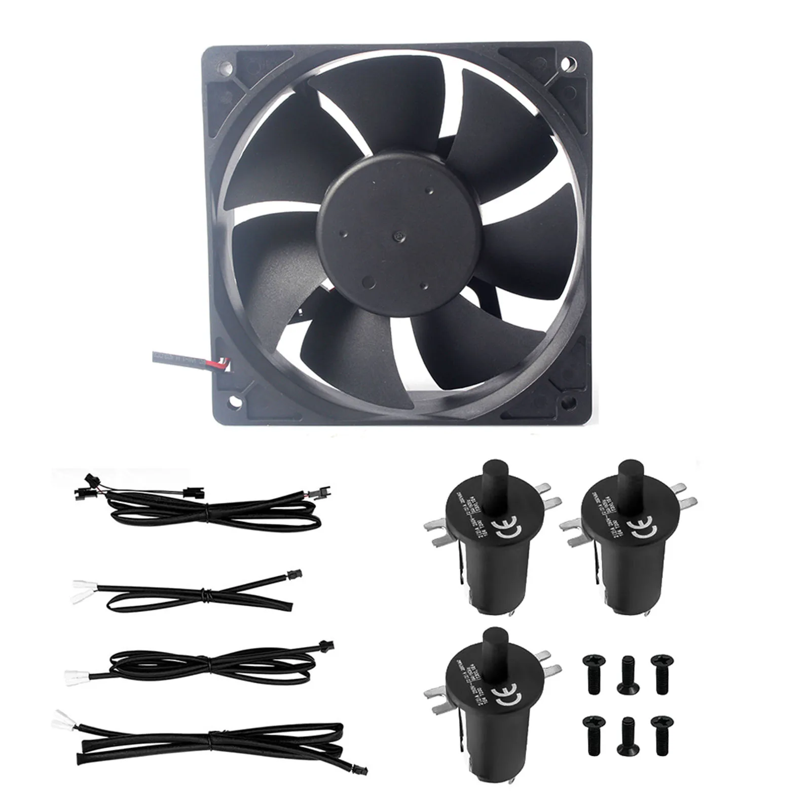 Electric Wire Kit Barbecue Fan Set 9904190041 9904190045 Black For Series 560 1050 Outdoor Cooking Accessories
Electric Wire Kit Barbecue Fan Set 9904190041 9904190045 Black For Series 560 1050 Outdoor Cooking Accessories