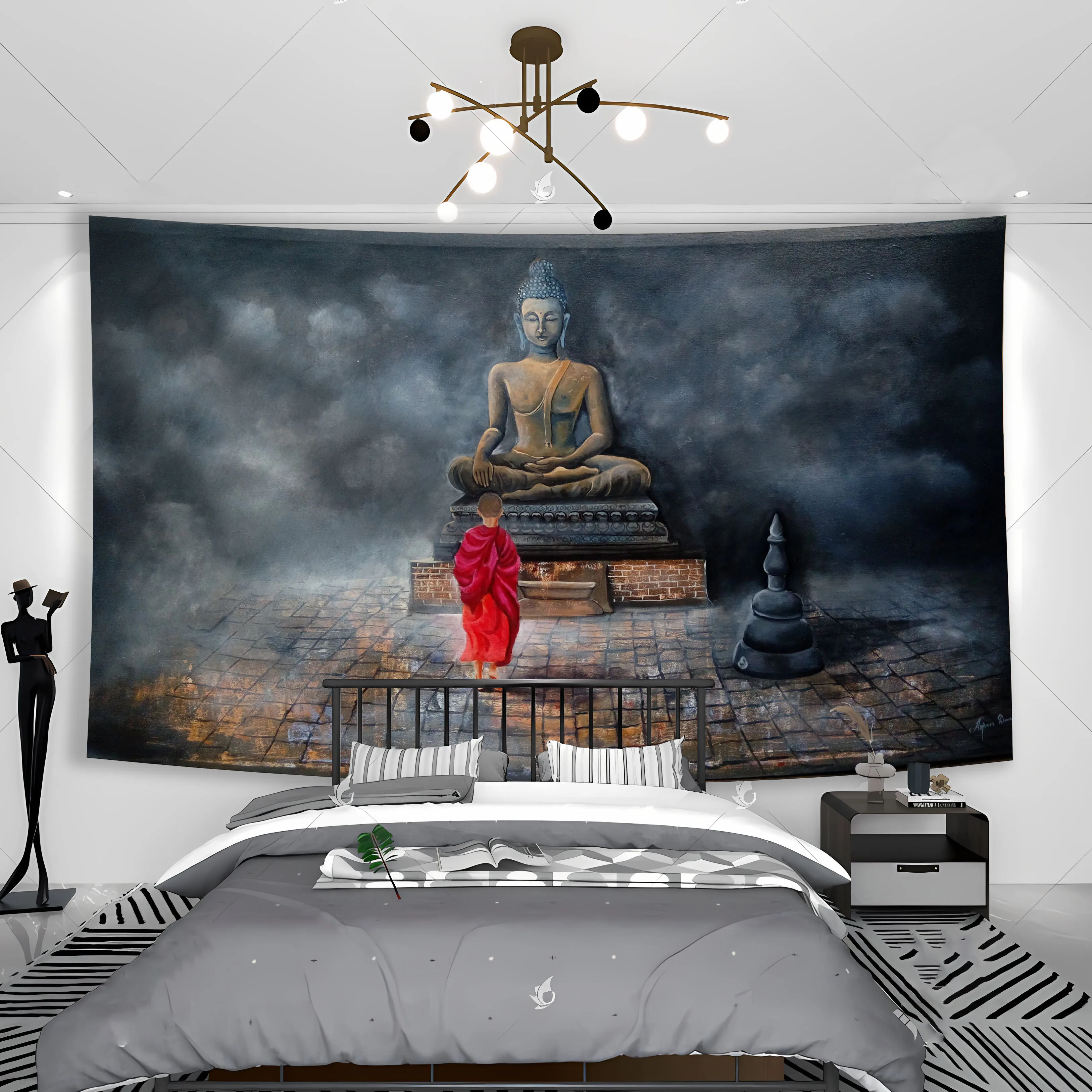 3D Tapestry Buddha Wall Carpets Dormitories Hippie Psychedelic Tree Landscapes Bohemian Decorations Banner Flag
3D Tapestry Buddha Wall Carpets Dormitories Hippie Psychedelic Tree Landscapes Bohemian Decorations Banner Flag