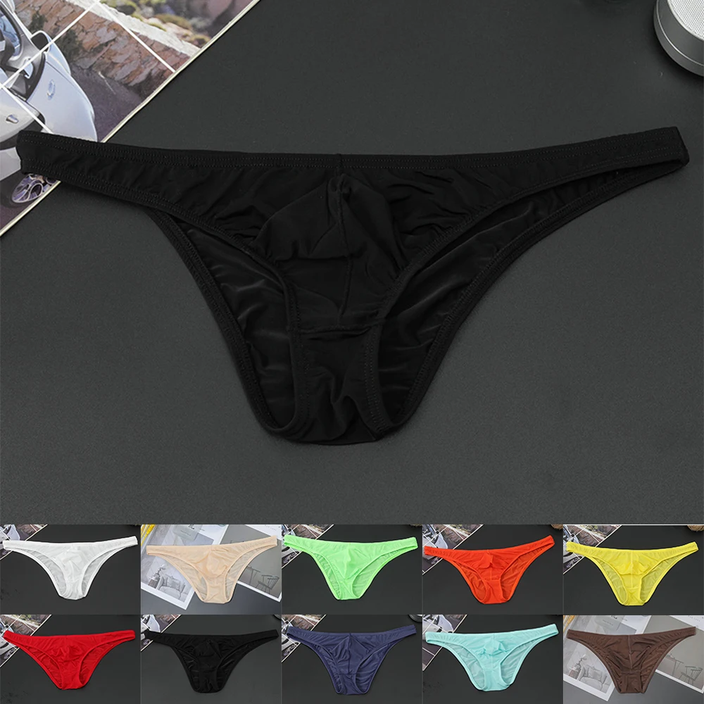 Men's Underwear Briefs Hip Lifting Solid Color Youth Ice Silk Ultra Thin Transparent Low Waist Breathable Sexy Men's Panties
Men's Underwear Briefs Hip Lifting Solid Color Youth Ice Silk Ultra Thin Transparent Low Waist Breathable Sexy Men's Panties