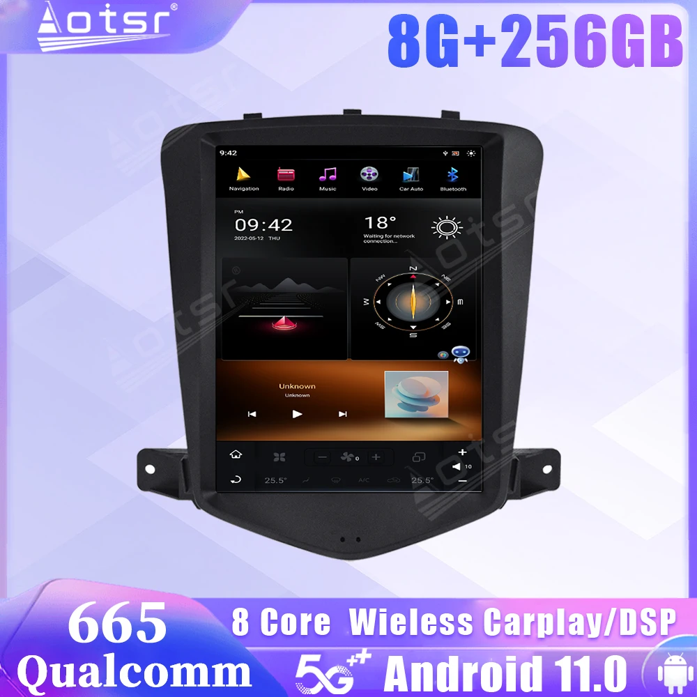 Автомагнитола Qualcomm Snapdragon 665 Android 11 Tesla для Chevrolet CRUZE 2015 2016 2017 2018 приемник Carplay GPS стерео головное устройство
Автомагнитола Qualcomm Snapdragon 665 Android 11 Tesla для Chevrolet CRUZE 2015 2016 2017 2018 приемник Carplay GPS стерео головное устройство