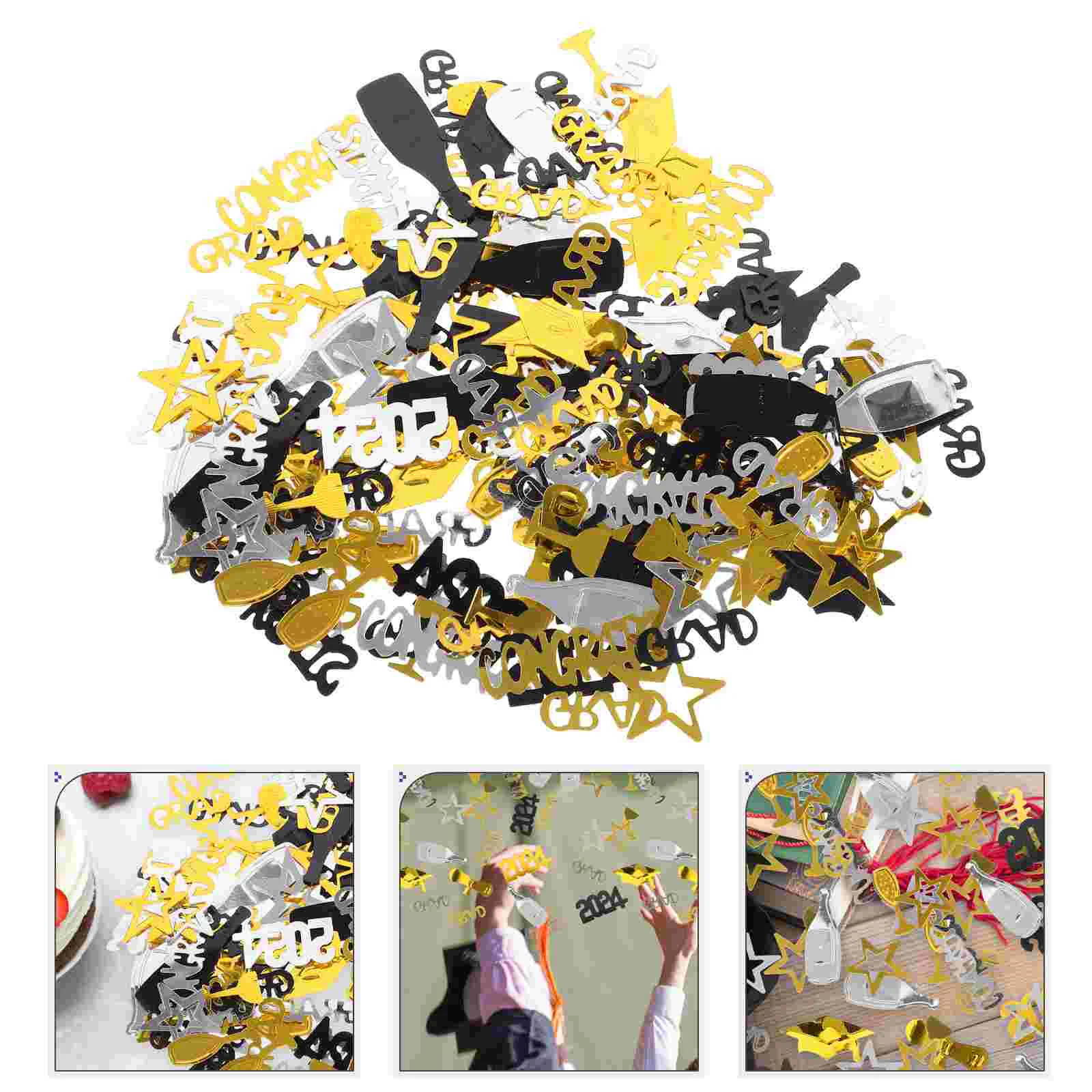 2 Bags Graduation Season Paper Scrap Festival Confetti Multi-functional Creative Dining Table Decorations For Party Pvc
2 Bags Graduation Season Paper Scrap Festival Confetti Multi-functional Creative Dining Table Decorations For Party Pvc