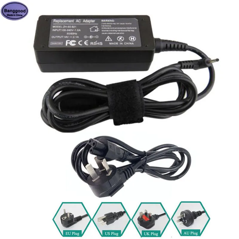 19V 2.1A 2.5*0.7mm 40W Laptop Charger w/ AC Power Cable for Asus N17908 ADP-40PH Eee PC 1001HA 1005HA 1101HA 1008HA 1001P 1001PX
19V 2.1A 2.5*0.7mm 40W Laptop Charger w/ AC Power Cable for Asus N17908 ADP-40PH Eee PC 1001HA 1005HA 1101HA 1008HA 1001P 1001PX
