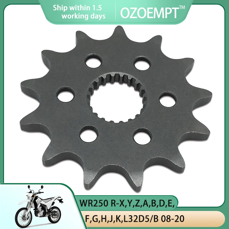 Передняя Звездочка мотоцикла OZOEMPT 520-13T подходит для WR250 R-X,Y,Z,A,B,D,E,F,G,H,J,K, l32D5/B YZ250 F-N,P,R,S (4-тактный) 01-04
Передняя Звездочка мотоцикла OZOEMPT 520-13T подходит для WR250 R-X,Y,Z,A,B,D,E,F,G,H,J,K, l32D5/B YZ250 F-N,P,R,S (4-тактный) 01-04