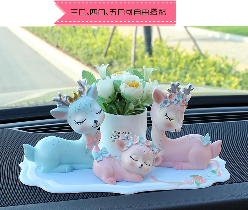 Ping An Deer Car Decoration, Car Aromatherapy Seat, Creative Decorations, Desktop Decorations, Bedroom Decorations Ping An Deer Car Decoration, Car Aromatherapy Seat, Creative Decorations, Desktop Decorations, Bedroom Decorations