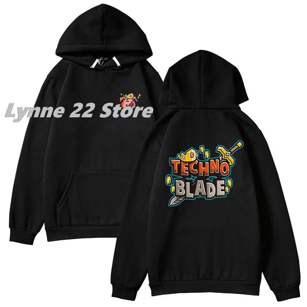 

Technoblade Never Dies Hoodie Unisex Long Sleeve Women Men Hooded Sweatshirt Technoblade Merch 2022 Rest in Peace Clothes