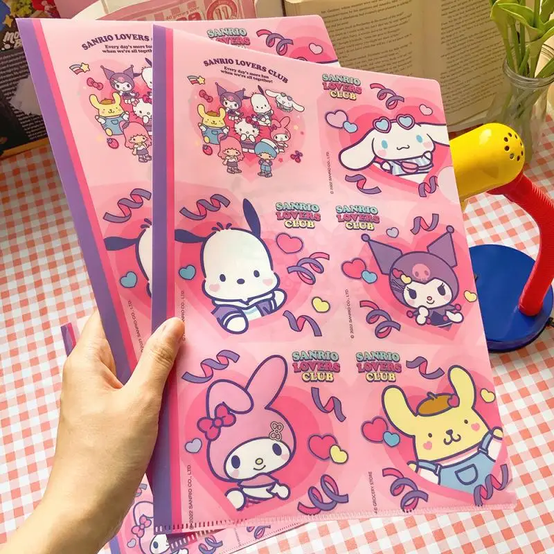Симпатичная г-образная папка Sanrio А4 для хранения тестовой бумаги, сумка для файлов с помпоном, пурин, почтовый, Kuromi, кавайная аниме игрушка для девочки, подарок на день рождения 
Симпатичная г-образная папка Sanrio А4 для хранения тестовой бумаги, сумка для файлов с помпоном, пурин, почтовый, Kuromi, кавайная аниме игрушка для девочки, подарок на день рождения