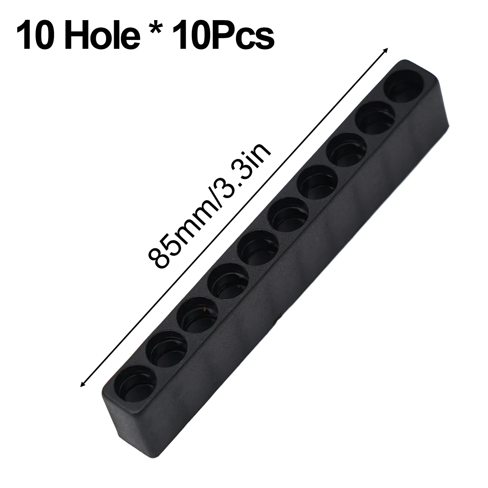 10Pcs Bit Holder 10 Hole 1/4 Hex Shank Screwdriver Plastic Screwdriver Storage Applicable To 1/4" Hex Tool Hand Tool Parts
10Pcs Bit Holder 10 Hole 1/4 Hex Shank Screwdriver Plastic Screwdriver Storage Applicable To 1/4" Hex Tool Hand Tool Parts