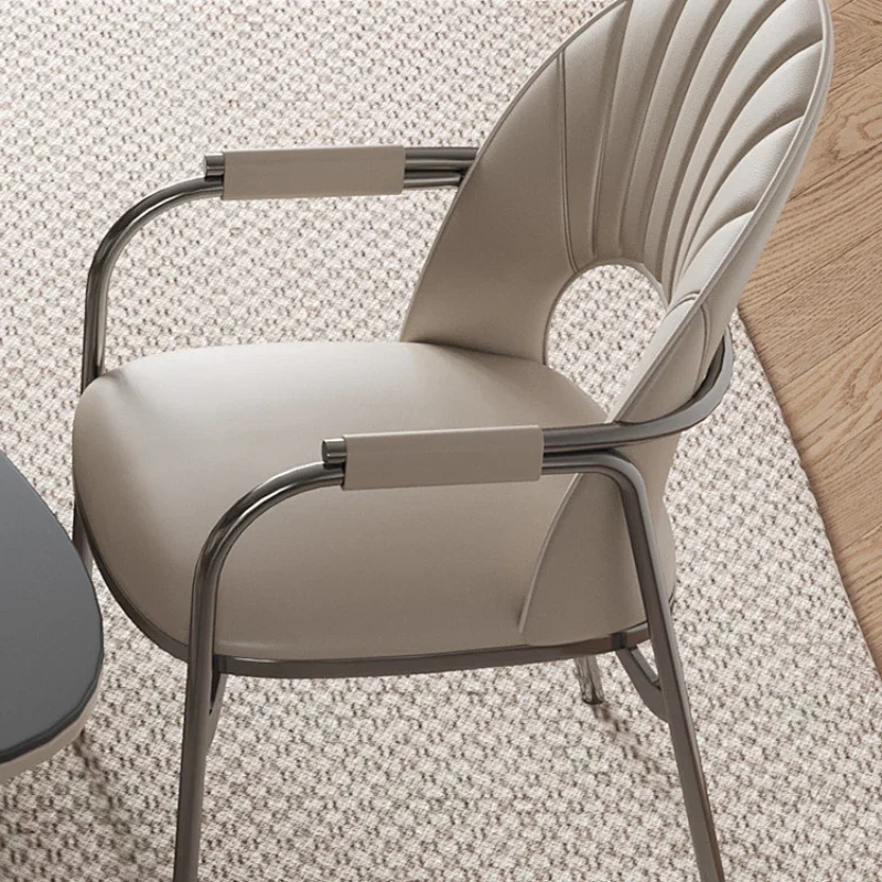 Light Luxury Leather Dining Chairs Small Designers Restaurant Chairs Modern Minimalist Tables Sillas Para Comedor Home Furniture
Light Luxury Leather Dining Chairs Small Designers Restaurant Chairs Modern Minimalist Tables Sillas Para Comedor Home Furniture
