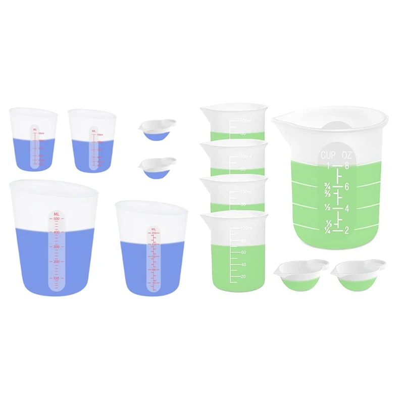 Silicone Measuring Cups Kits
Silicone Measuring Cups Kits