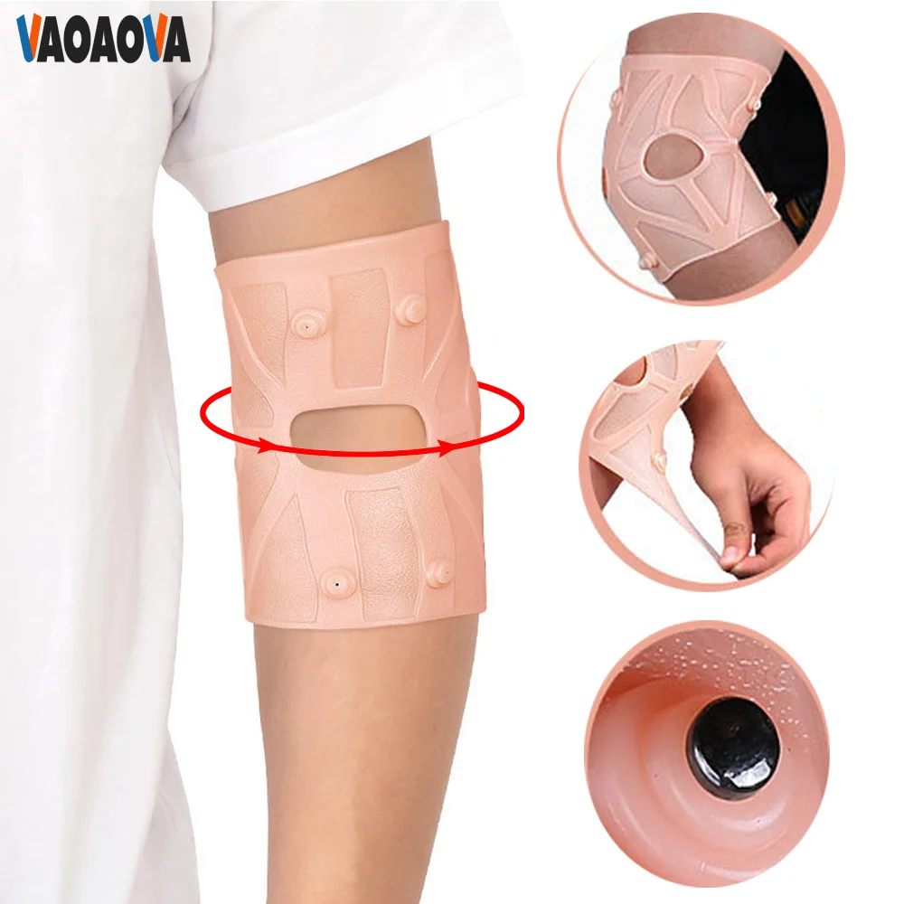 1Pair Magnetic Therapy Compression Elbow Brace for Men Women, Silicone Gel Magnetotherapy Support Sleeve for Joint Pain Relief
1Pair Magnetic Therapy Compression Elbow Brace for Men Women, Silicone Gel Magnetotherapy Support Sleeve for Joint Pain Relief
