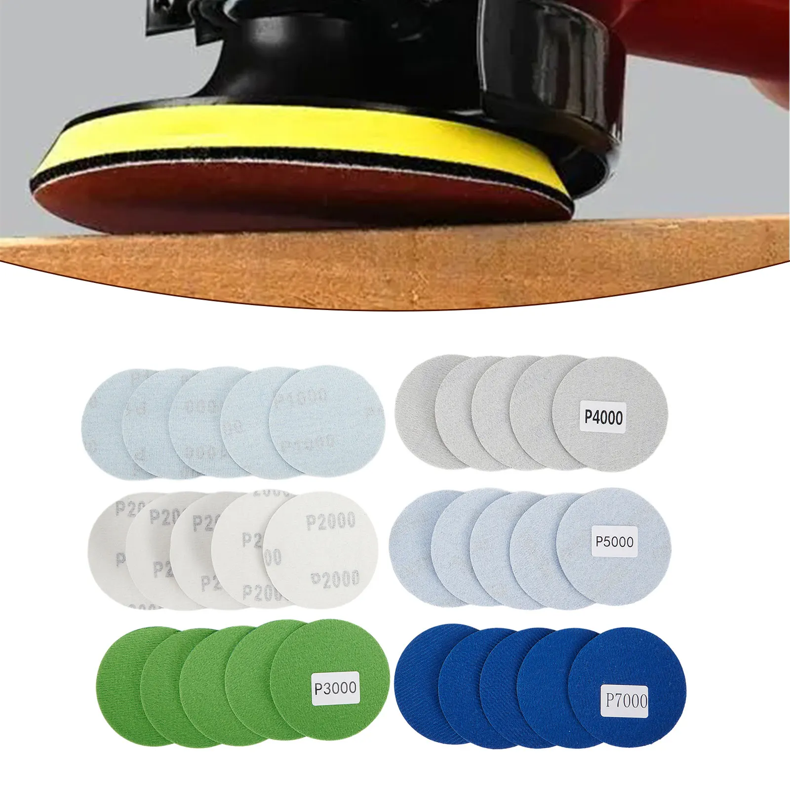 Durable Equipment Accessories Sanding discs 30pcs Grinding Metal Polishing Sander Sandpaper Silicon Carbide Tools
Durable Equipment Accessories Sanding discs 30pcs Grinding Metal Polishing Sander Sandpaper Silicon Carbide Tools