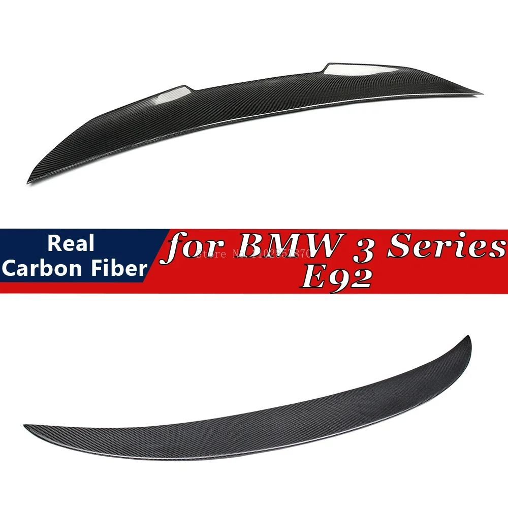 For BMW 3 Series E92 2006-2011 Real Carbon Fiber Rear Spoiler Bumper Lip Trunk Wing Boot Spoiler Body Kits
For BMW 3 Series E92 2006-2011 Real Carbon Fiber Rear Spoiler Bumper Lip Trunk Wing Boot Spoiler Body Kits