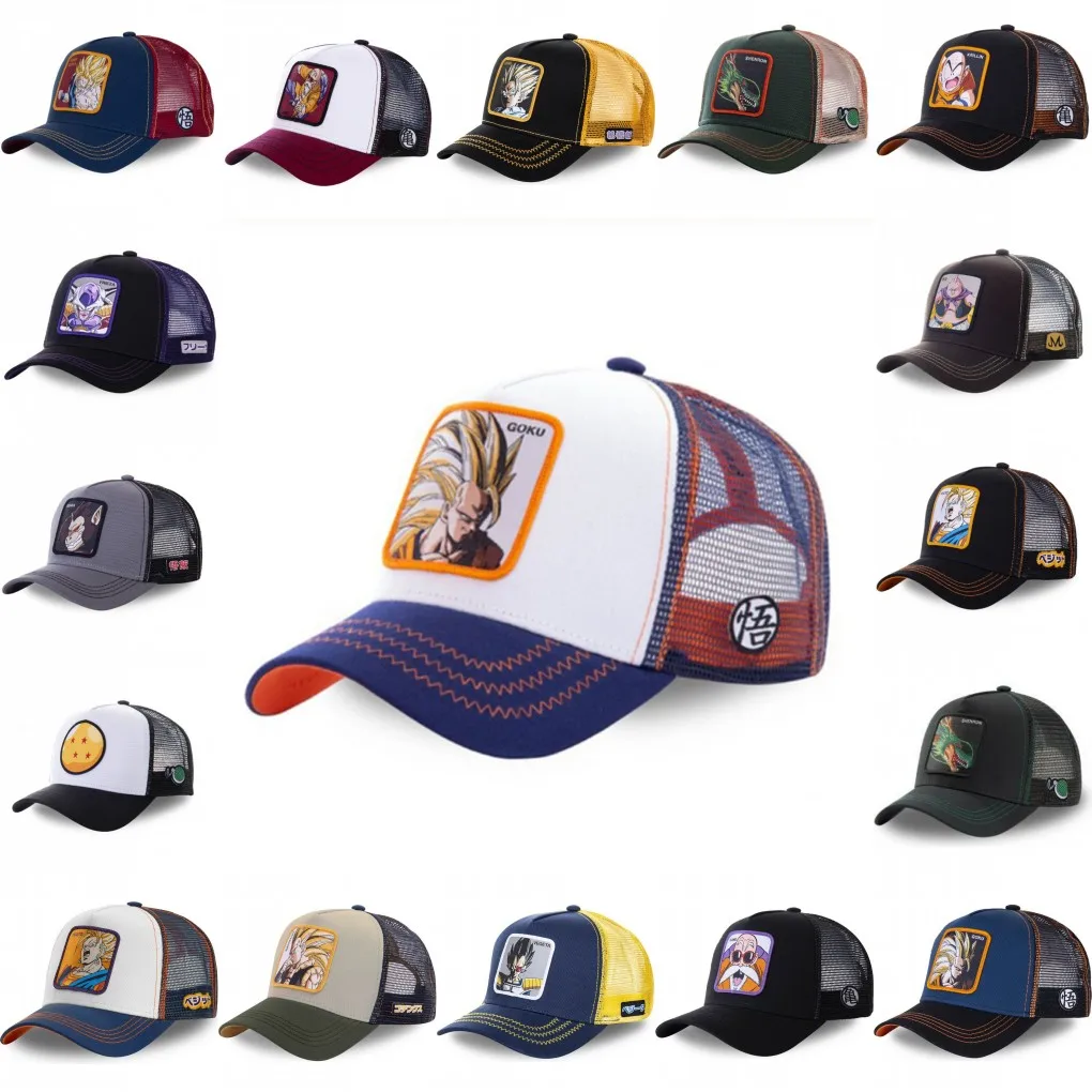 Anime DRAGON Son Goku Kakarotto Unisex Adult Kids Caps Cartoon Mesh Hats Cosplay Pokeball Baseball Cap Adjustable Sun Hat
Anime DRAGON Son Goku Kakarotto Unisex Adult Kids Caps Cartoon Mesh Hats Cosplay Pokeball Baseball Cap Adjustable Sun Hat