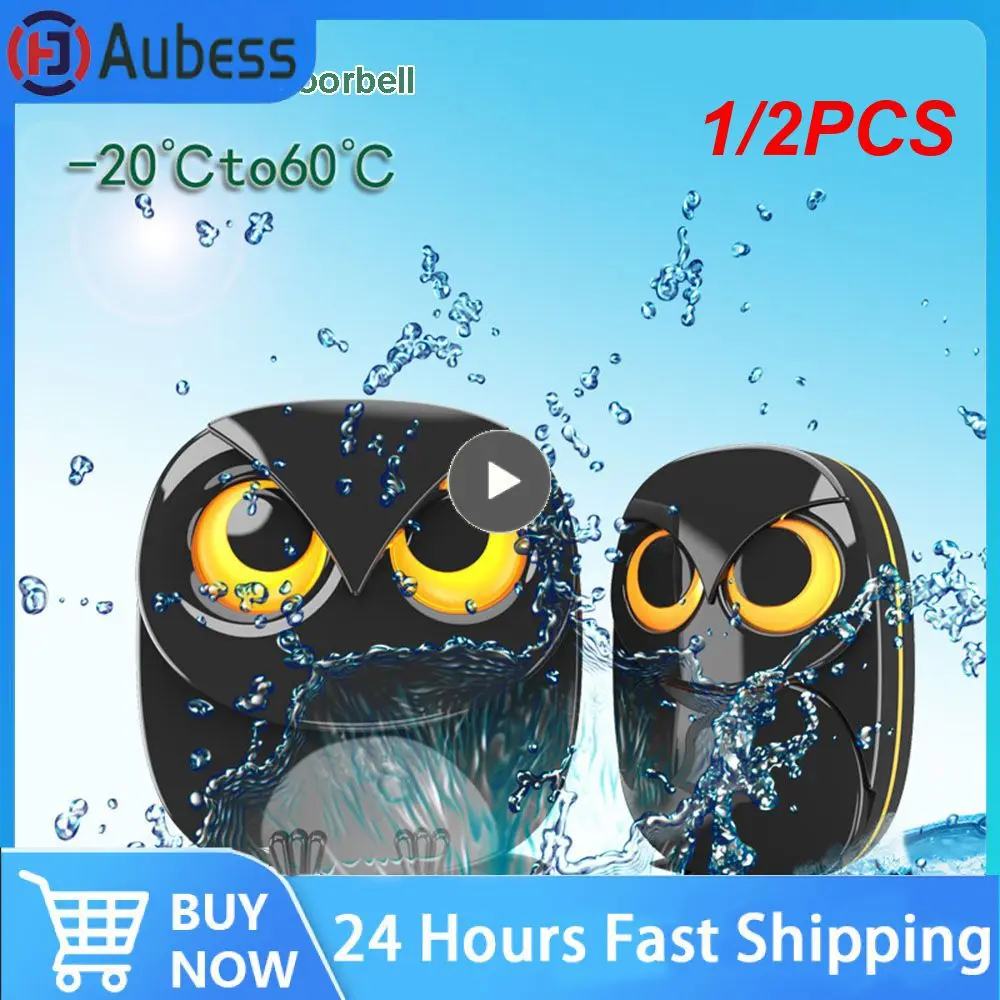 1/2PCS Outdoor Self Generated Powe Remote Control Doorbell Wireless Waterproof Diverse Functions Family Power Saving Doorbell
1/2PCS Outdoor Self Generated Powe Remote Control Doorbell Wireless Waterproof Diverse Functions Family Power Saving Doorbell