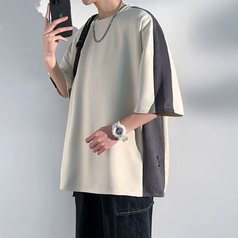 T shirt Hong Kong style 270g heavy suede raglan sleeve short sleeved T-shirt men summer trendy brand loose T shirt men retro y2k
T shirt Hong Kong style 270g heavy suede raglan sleeve short sleeved T-shirt men summer trendy brand loose T shirt men retro y2k