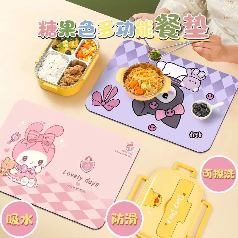 Sanrio Kawaii Anime Cinnamoroll My Melody Desk Mat Ins Cut Kuromi Cartoon Air-Proof Washable Table Mat Toys for Kids
Sanrio Kawaii Anime Cinnamoroll My Melody Desk Mat Ins Cut Kuromi Cartoon Air-Proof Washable Table Mat Toys for Kids