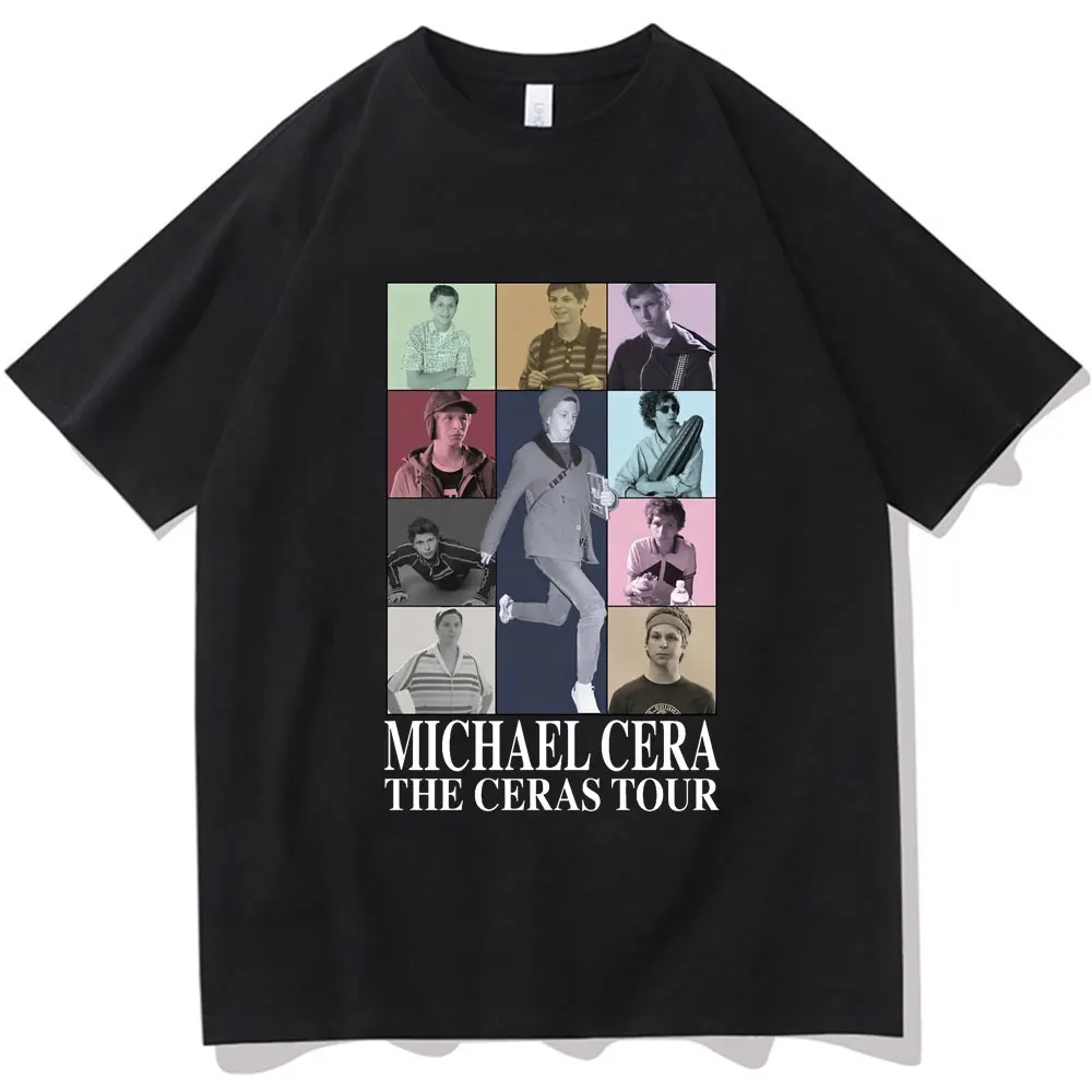 Майкл цера модная футболка The Ceras Tour одежда футболка оверсайз унисекс Летняя Повседневная футболка с коротким рукавом Уличная одежда
Майкл цера модная футболка The Ceras Tour одежда футболка оверсайз унисекс Летняя Повседневная футболка с коротким рукавом Уличная одежда