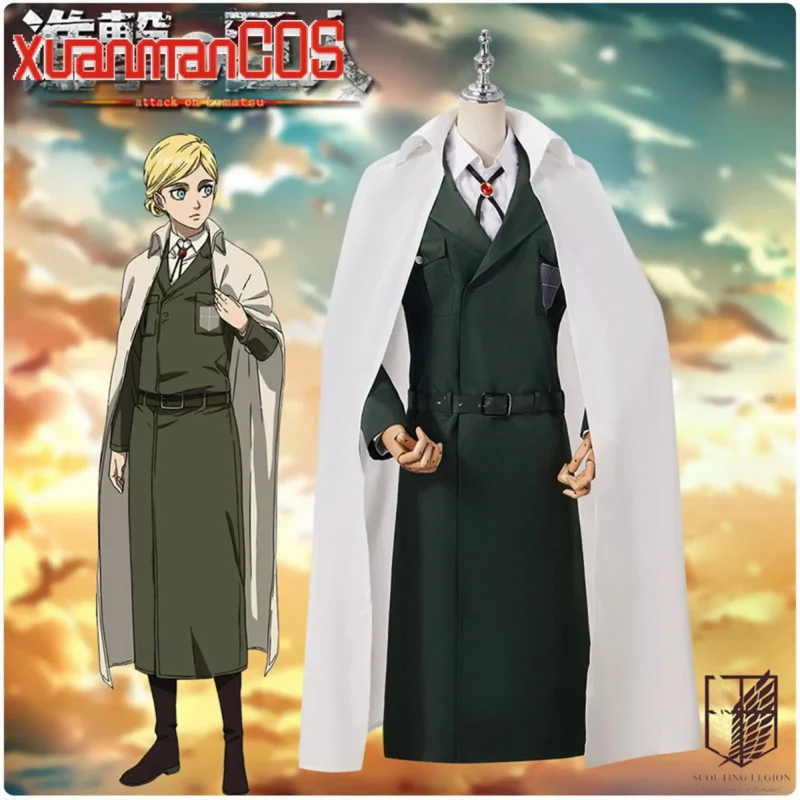 

Anime Attack On Titan Historia Reiss Cosplay Costume Outfits Halloween Carnival Men Suit