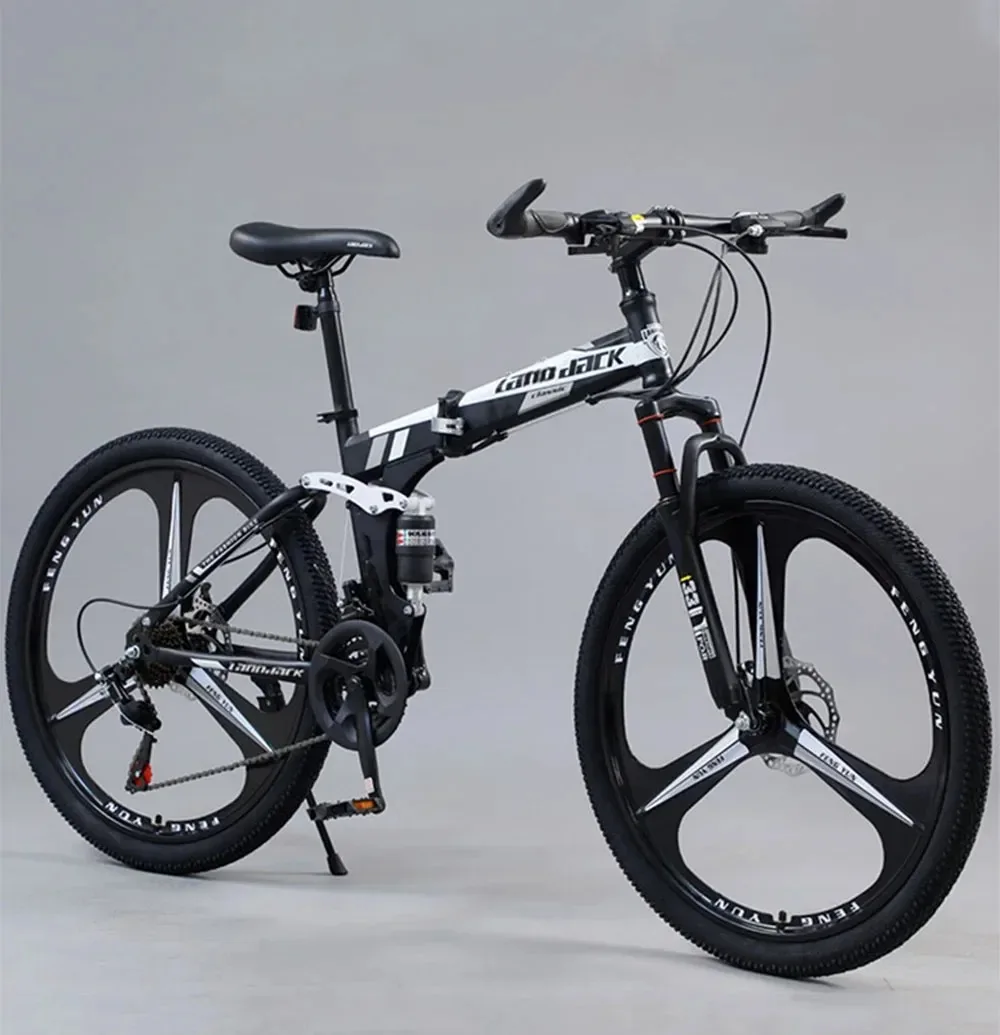 aldult MenWomen student,Portable folding bicycle,Mountain bike,Double disc brake,High carbon steel frame,26inch,21/24/27/30speed aldult MenWomen student,Portable folding bicycle,Mountain bike,Double disc brake,High carbon steel frame,26inch,21/24/27/30speed