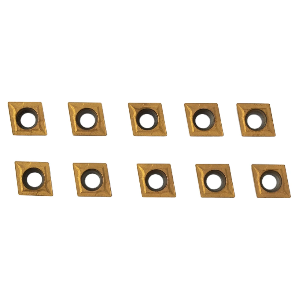 US735 Carbide Inserts 10Pcs Blade Replacement Tool Turning CCMT09T304 CCMT32.51 CNC Cutting Accessories Durable
US735 Carbide Inserts 10Pcs Blade Replacement Tool Turning CCMT09T304 CCMT32.51 CNC Cutting Accessories Durable