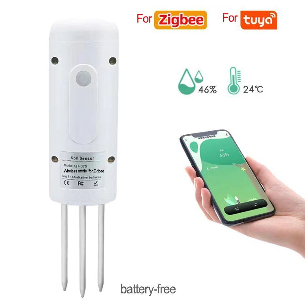 Уличный измеритель температуры почвы для Zigbee, прибор для измерения влажности, освещенности растений, для цветов и садов
Уличный измеритель температуры почвы для Zigbee, прибор для измерения влажности, освещенности растений, для цветов и садов