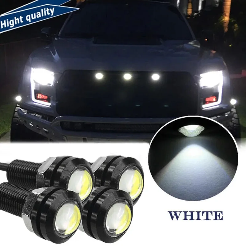 2PCS/4PCS Car Eagle Eye DRL Led Daytime Running Lights LED 12V Backup Reversing Parking Signal Automobiles Lamp White 18MM
2PCS/4PCS Car Eagle Eye DRL Led Daytime Running Lights LED 12V Backup Reversing Parking Signal Automobiles Lamp White 18MM