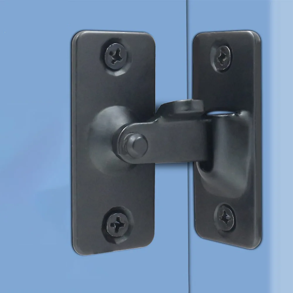 Right Angle Lock Buckle Stainless Steel 1.73 X 0.74in Black Corrosion Resistant For Sliding Door Latch Brand New
Right Angle Lock Buckle Stainless Steel 1.73 X 0.74in Black Corrosion Resistant For Sliding Door Latch Brand New