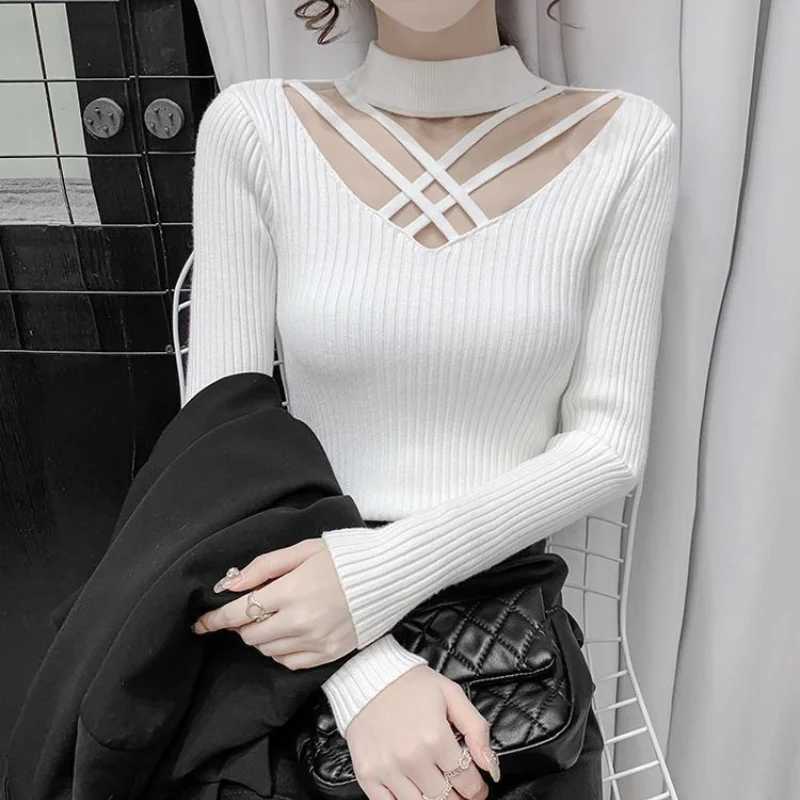 2023 Fashion New Autumn and Winter Versatile Commuter Women's Clothing Hollow Out V-neck Long Sleeve Solid Color Casual Pullover
2023 Fashion New Autumn and Winter Versatile Commuter Women's Clothing Hollow Out V-neck Long Sleeve Solid Color Casual Pullover