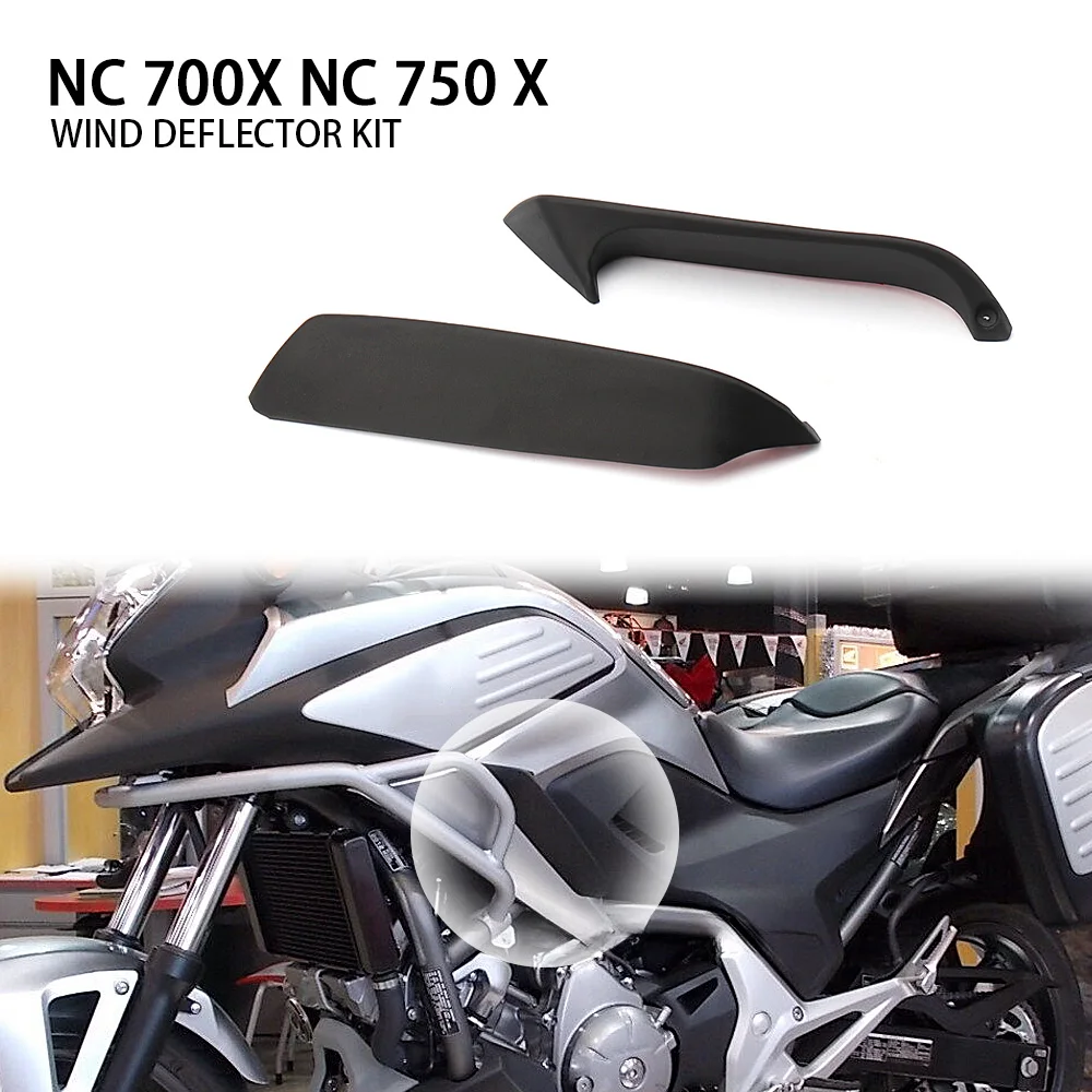 

Motorcycle Accessories Fairing Kit Black Upper Side Air Deflector For HONDA NC700X NC 700 X NC750X NC 750X 2012 2013 2014 2015