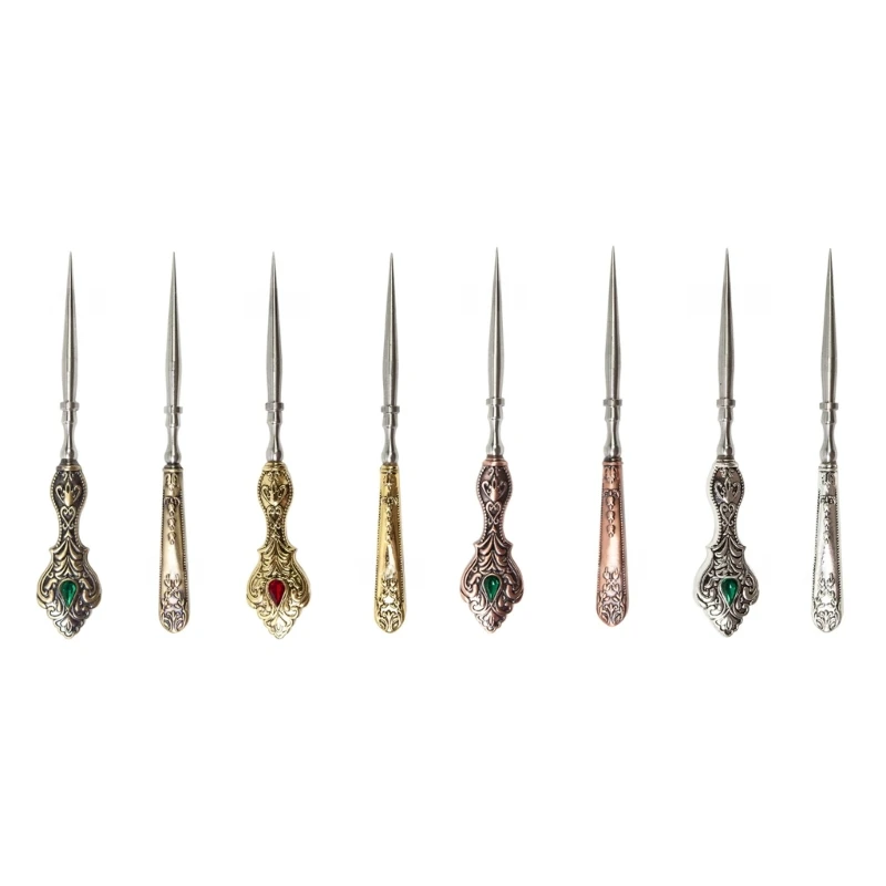 2 шт. винтажные шила для шитья, портновское шило, эргономичная ручка, металлическое шило, инструмент для работы с кожей, вышивка
2 шт. винтажные шила для шитья, портновское шило, эргономичная ручка, металлическое шило, инструмент для работы с кожей, вышивка