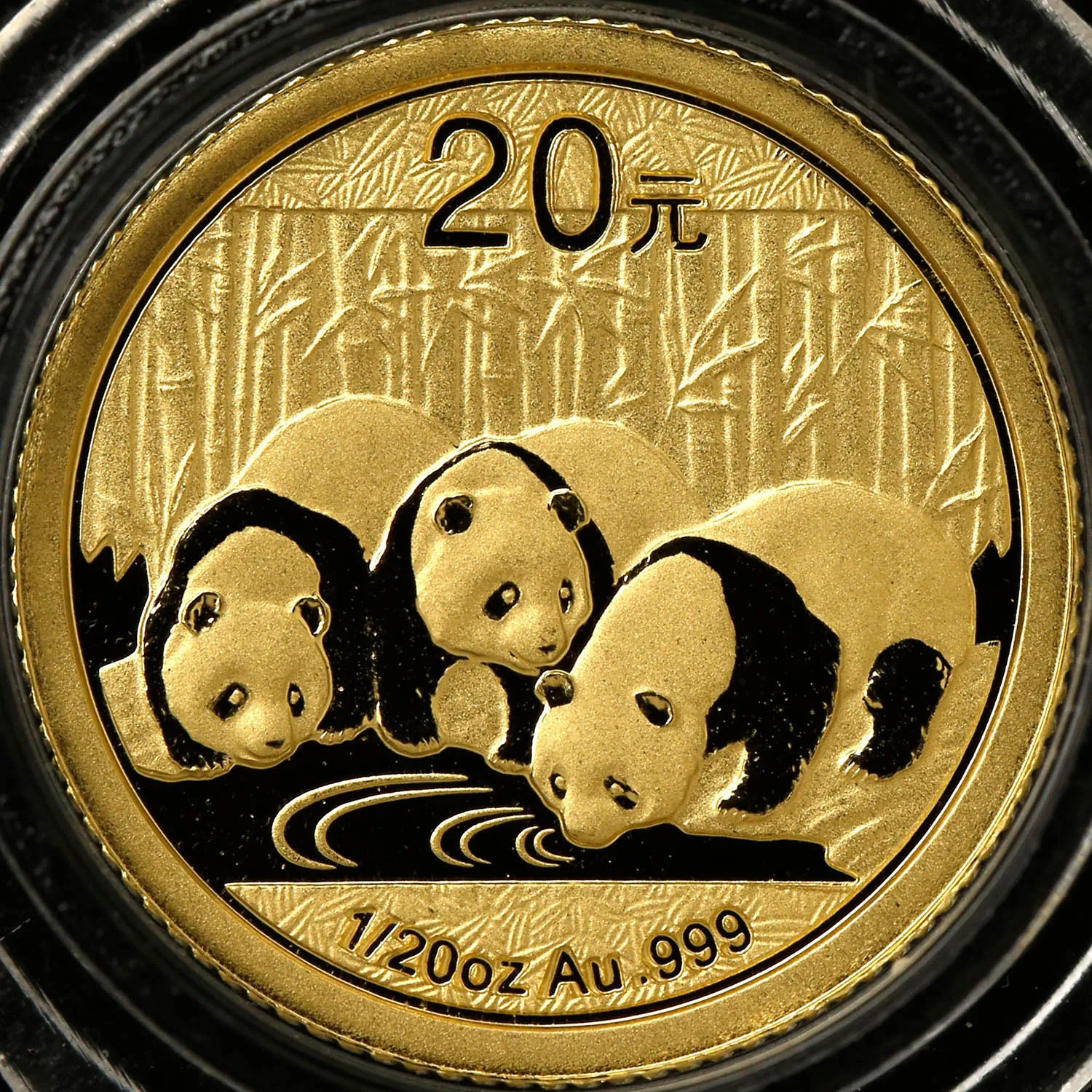 2013 China Panda Gold Commemorative Coin/ Bullion Real Original 1/20 oz Au.999 20 Yuan UNC
2013 China Panda Gold Commemorative Coin/ Bullion Real Original 1/20 oz Au.999 20 Yuan UNC