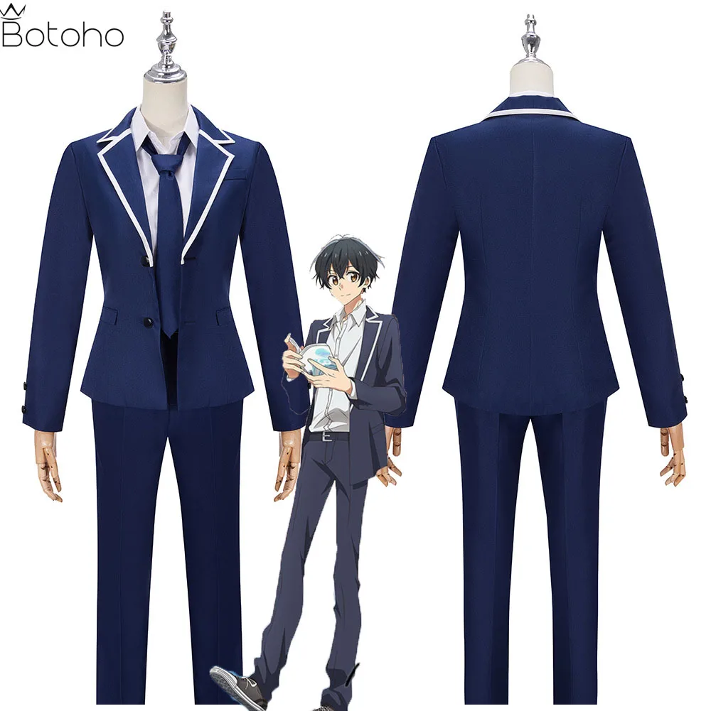 Anime Sasaki Shuumei Miyano Yoshikazu Cosplay Costume For Adult Men Navy Blue Suit Coat Pants Shirt Tie School Uniform Halloween
Anime Sasaki Shuumei Miyano Yoshikazu Cosplay Costume For Adult Men Navy Blue Suit Coat Pants Shirt Tie School Uniform Halloween