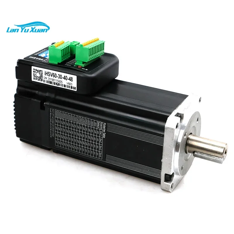 IHSV60-30-40-48 400W 48VDC 3000rpm 1.27NM Integrated Servo Motor With 1000 Line Encoder
IHSV60-30-40-48 400W 48VDC 3000rpm 1.27NM Integrated Servo Motor With 1000 Line Encoder