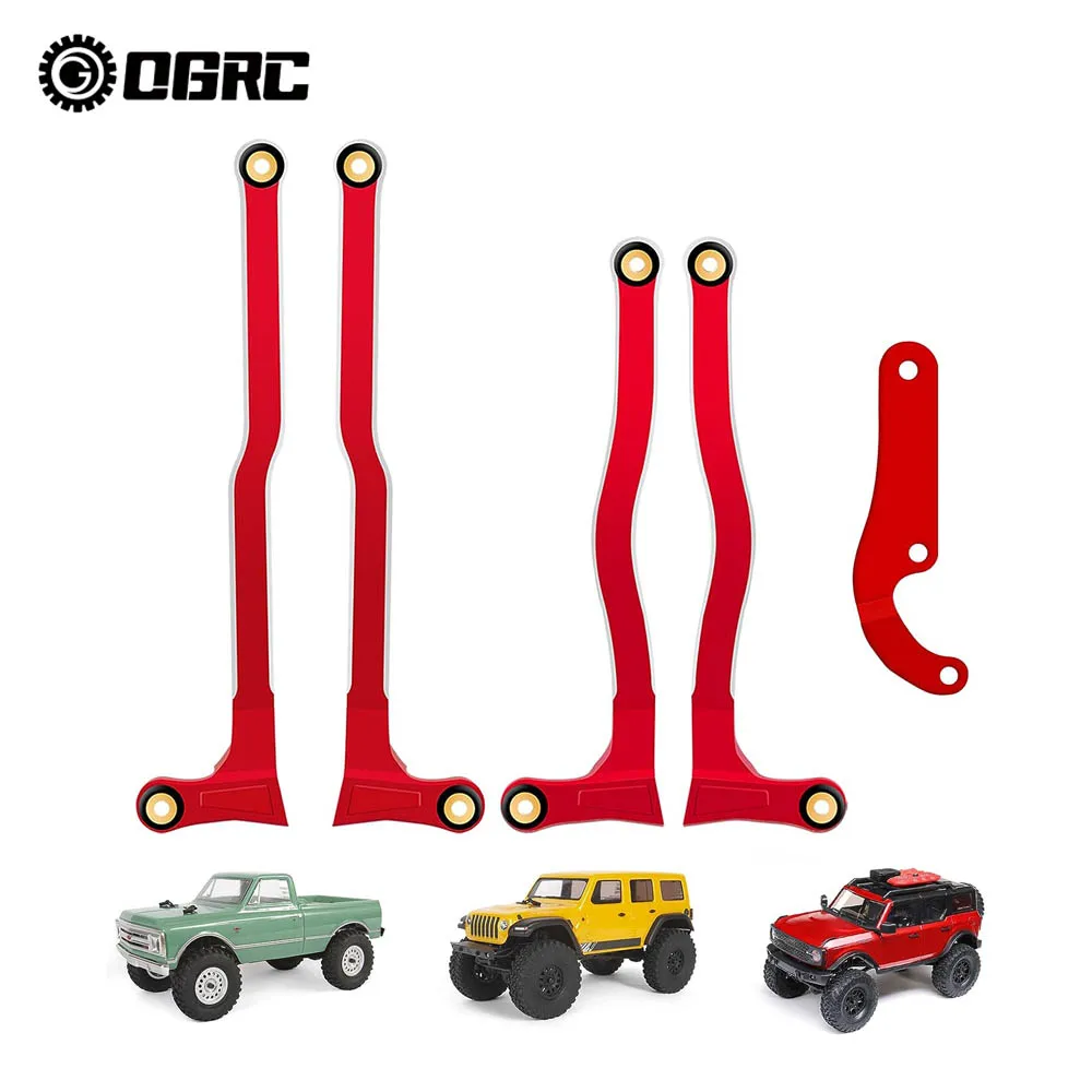 OGRC Praying Mantis Link Tucked Inward Links High Clearance Links for Axial 1/24 SCX24 C10 JLU Bronco RC Crawler Replace 5 PCS
OGRC Praying Mantis Link Tucked Inward Links High Clearance Links for Axial 1/24 SCX24 C10 JLU Bronco RC Crawler Replace 5 PCS