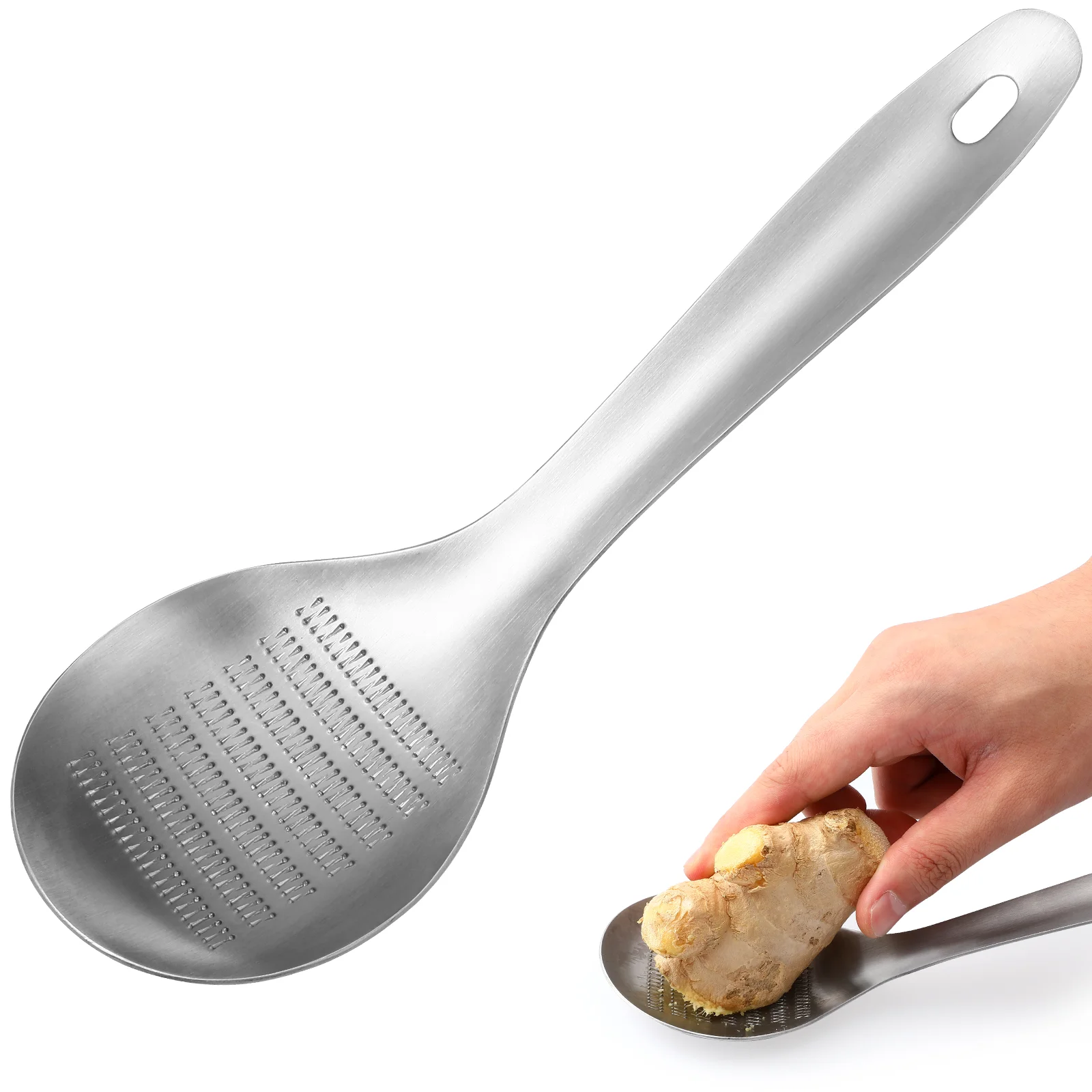 

Shape Garlic Crusher Crusher Ginger Kitchen Grater Mincer Spoon Cheese Steel Chocolate Ricertool Chopper Squeezerzester