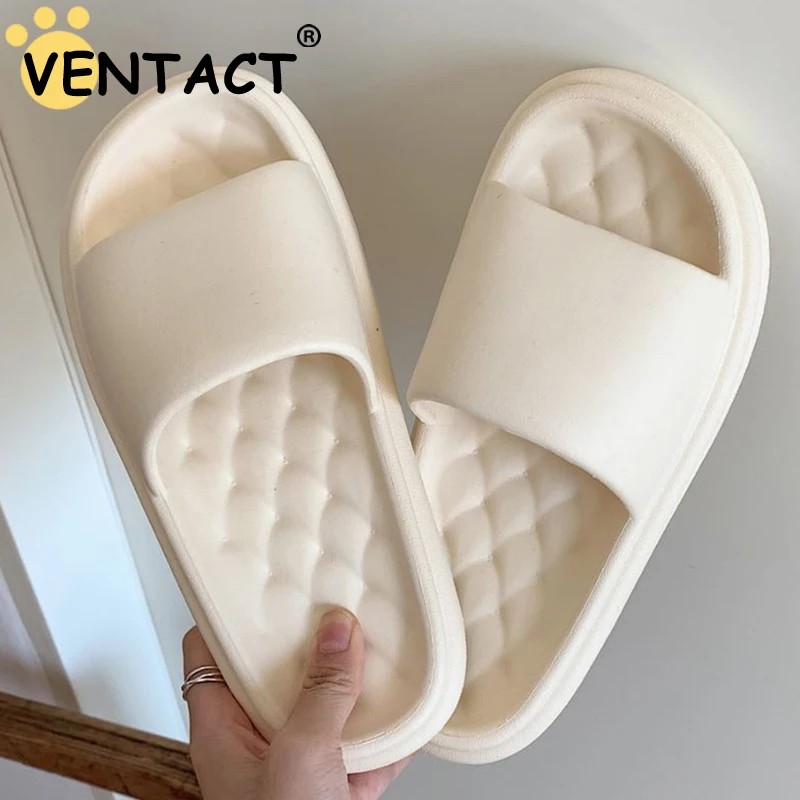 VENTACT New Arrivals Women'S Slippers Lovers Indoor Home Slides Non-Slip Bathroom Flip Flops Thick Bottom Female Footwear
VENTACT New Arrivals Women'S Slippers Lovers Indoor Home Slides Non-Slip Bathroom Flip Flops Thick Bottom Female Footwear