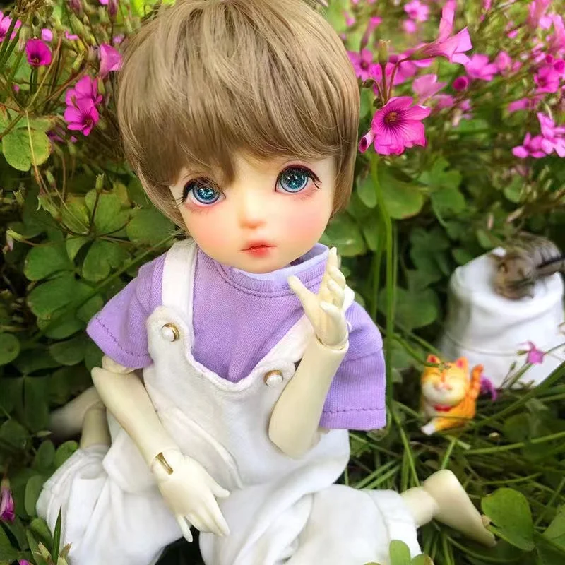 BJD Doll Wig Fit For 1/3 1/4 1/6 Doll Cute Short Wig High Temperature Fiber Dress Up Doll Diy Doll Accessories
BJD Doll Wig Fit For 1/3 1/4 1/6 Doll Cute Short Wig High Temperature Fiber Dress Up Doll Diy Doll Accessories