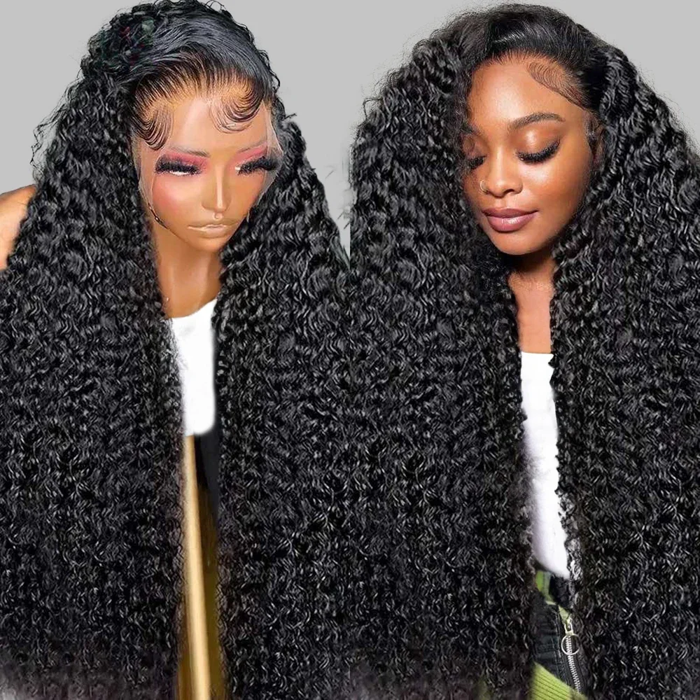 

Hairinside 250% Loose Deep Wave 13x6 HD Lace Frontal Wig Brazilian 30 Inch 13x4 Water Curly Lace Front Human Hair Wigs For Women