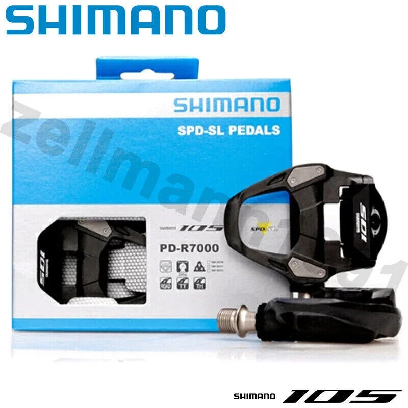 

Shimano PD R7000 Road Bike Pedals for SPD SL Self-lock Pedal R8000/R7000/R540/R550 Pedals with SH11 Cleats Carbon-Composite