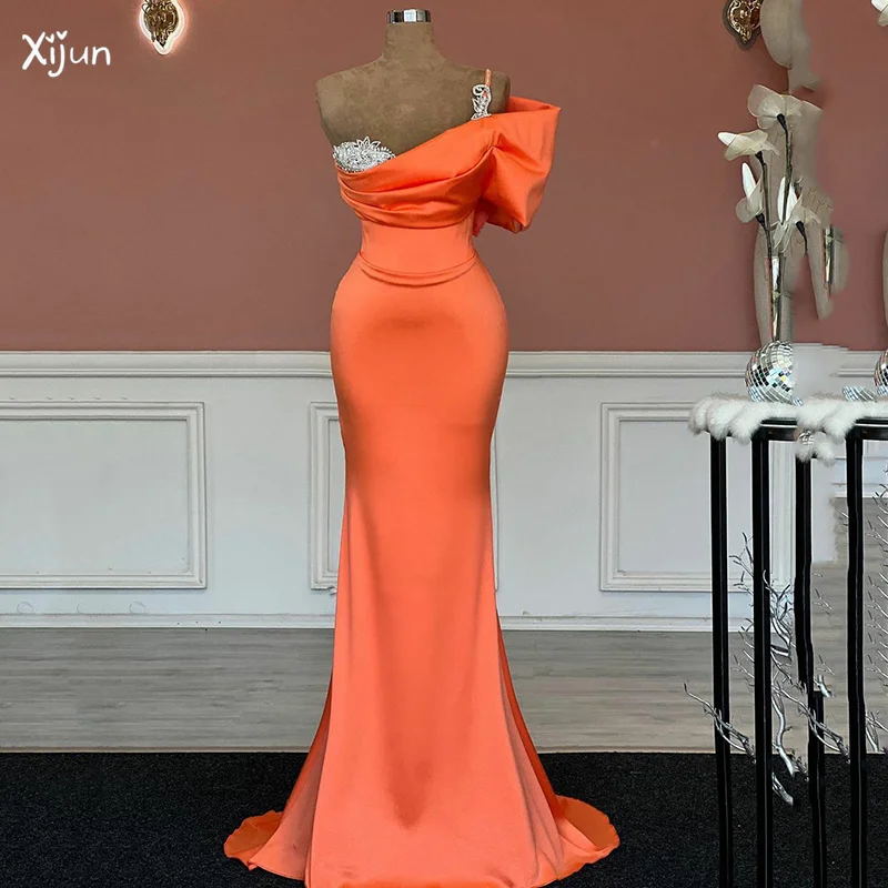 Xijun Beading Mermaid Evening Dresses Off The Shoulder Sleeveless Party Gowns Women Prom Dress Customize Crystal Robe De Soire
Xijun Beading Mermaid Evening Dresses Off The Shoulder Sleeveless Party Gowns Women Prom Dress Customize Crystal Robe De Soire