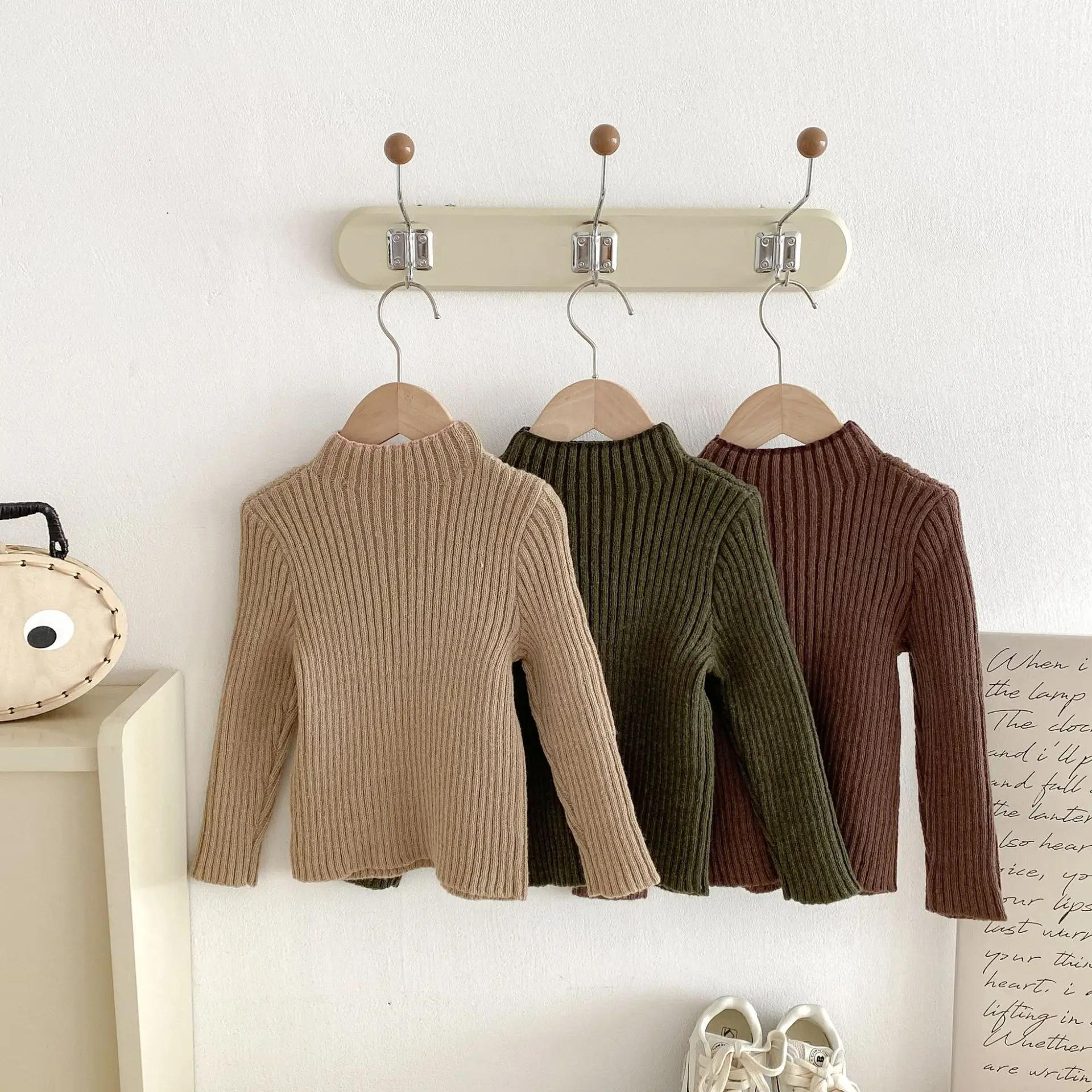 2025 Autumn New Children Long Sleeve Sweater Girls Knit Shirts Cotton Baby Knitted Pullover Kids Casual Sweater Infant Clothes 43 S8334610451bc4ca29e5a334f7878d798z